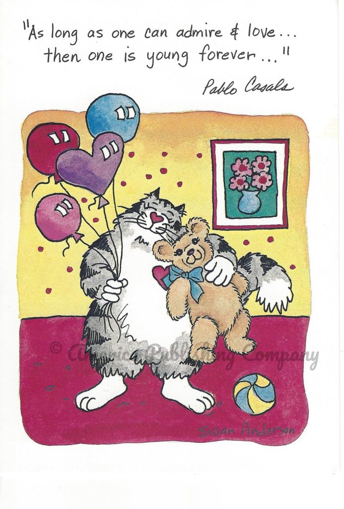 Birthday - Pablo Casals card