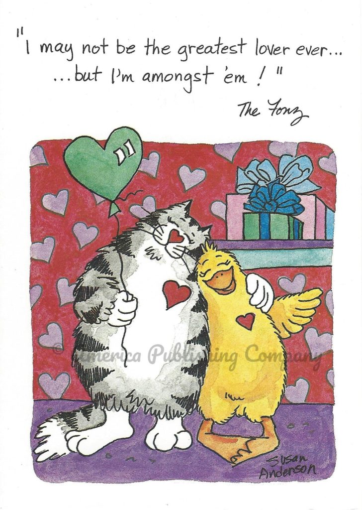 Birthday - Lover - The Fonz card