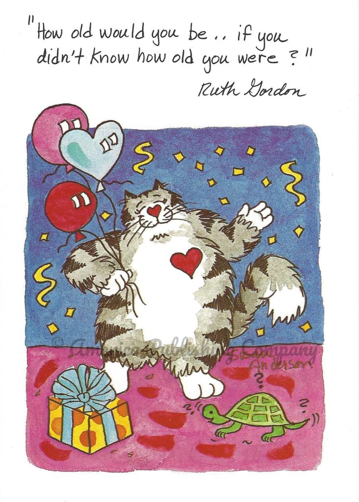 Birthday - Ruth Gordon card