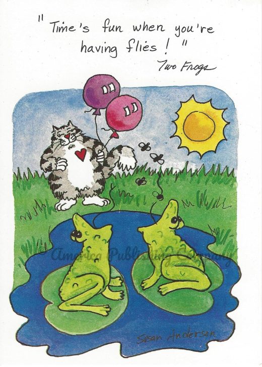 Birthday - Two Frogs
