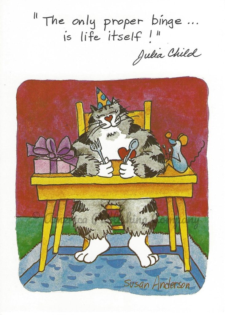 Birthday - Julia Child card