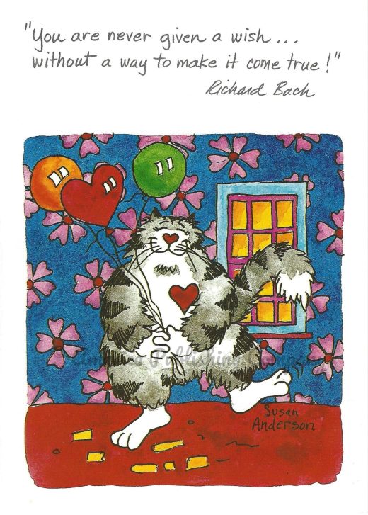 Birthday - Richard Bach 'Never given a wish...'