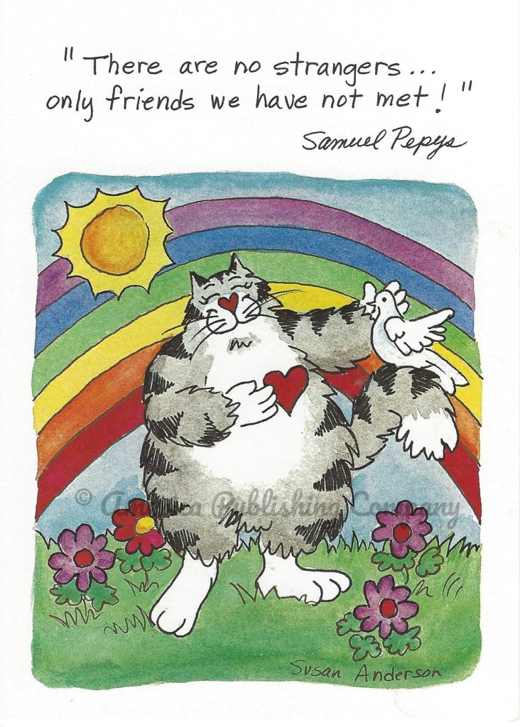 Friendship - Samuel Pepys card