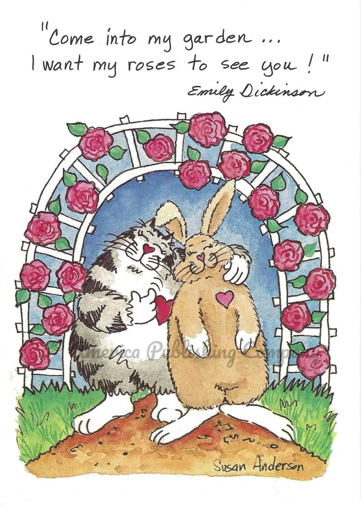 Friendship - Emily Dickinson card