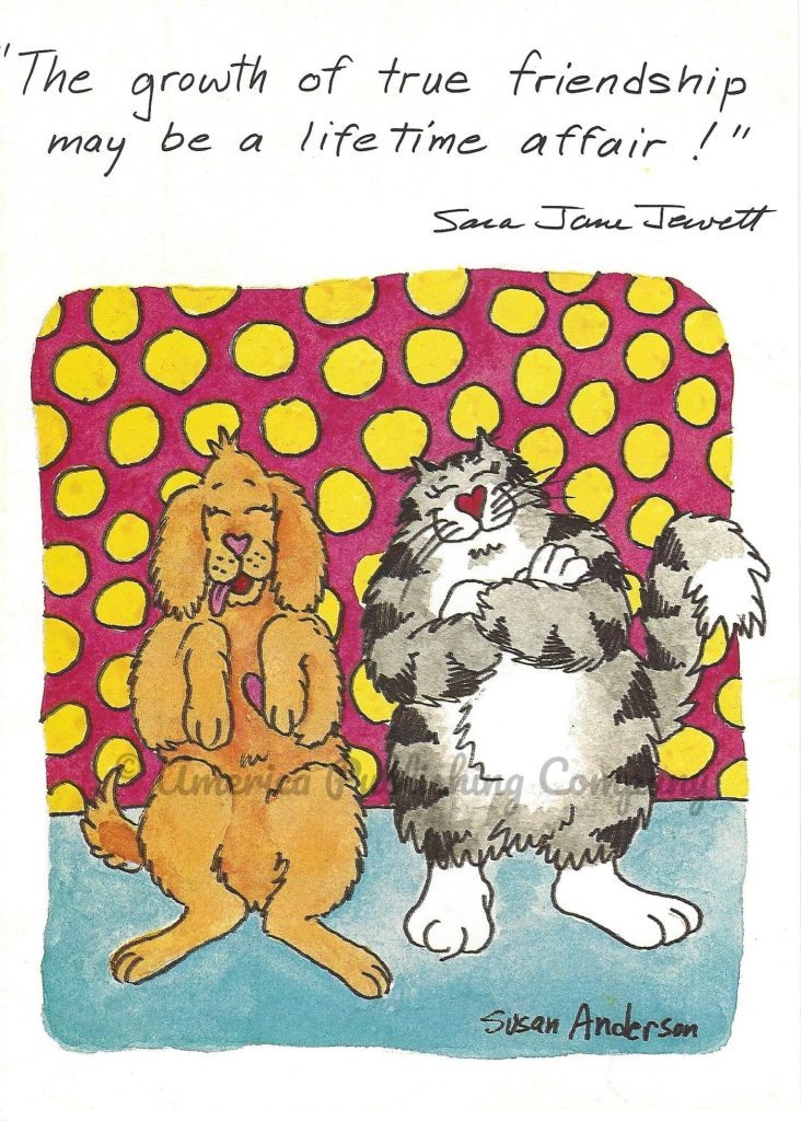 Friendship - Betty White card