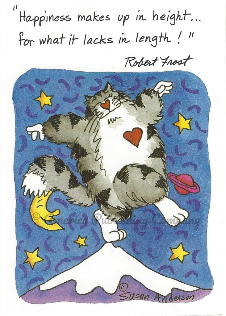 Birthday - Robert Frost card