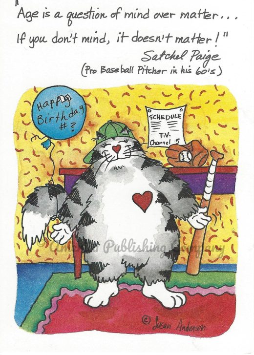 Felines Birthday - Satchel Paige