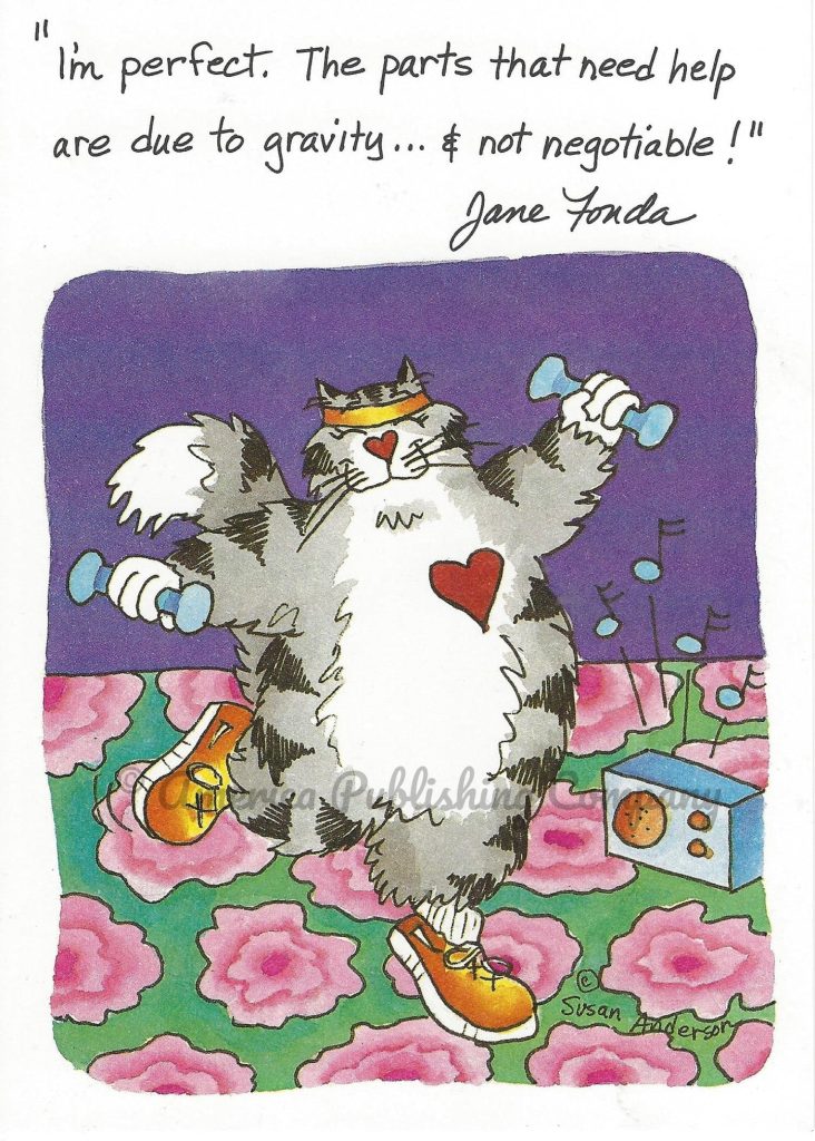 Birthday - Jane Fonda card