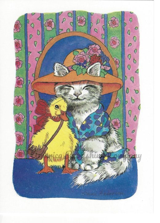 Friend - Cat with Hat & Duck
