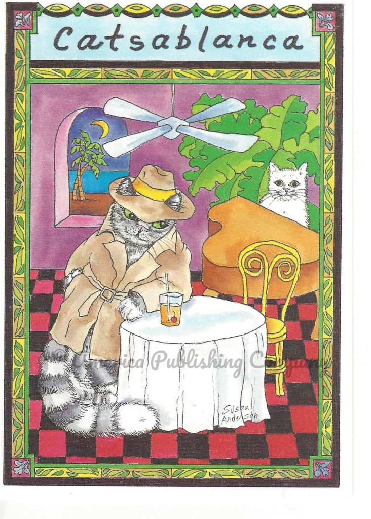 Birthday - Catsablanca card