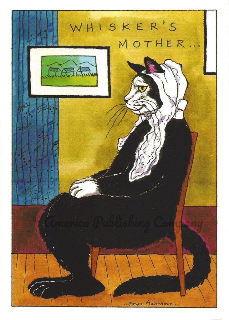 Birthday - Whisker's Mother card