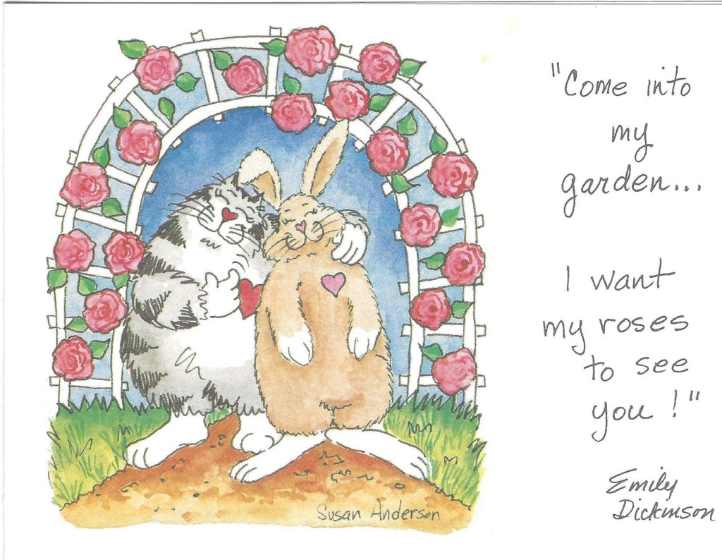 Note Card Emily Dickinson card